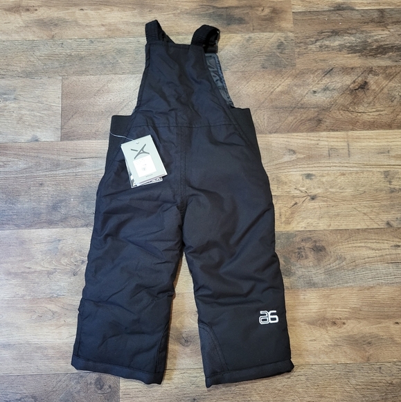 NWT Kids Arctix Black Essential Snow Bib Overalls Size 18M - Picture 7 of 7